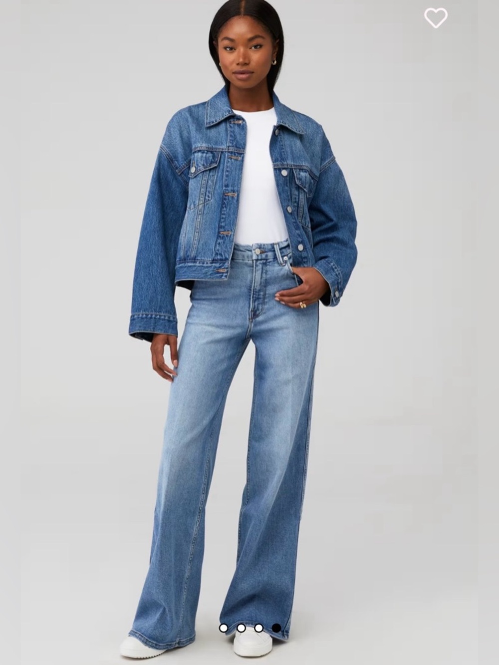 Good American Light Blue Wide-Leg Jeans Women’s Size 26